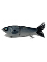 Load image into Gallery viewer, Nova Glide 7 Lure Slow Sinking Glide Bait with Bristle Tail Lifelike Fishing Tackle for Trout Bass Musky (Color White)
