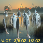 Load image into Gallery viewer, Spinnerbait - Swimbait "PREDATOR" Blue Back
