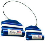 Load image into Gallery viewer, 4" EZ Steer Stop Outboard Hydraulic Steering Suppression system for Outboard Motor Trailering/Transport 1 Pair
