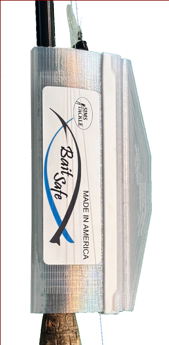 Bait Safe Lure cover/Protector, Patent Pending easy on/Off system, Saltwater Resistant Fishing Gear, Protects & Organizes Lures