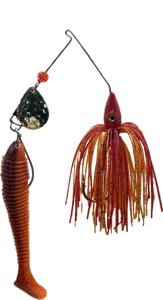 Spinnerbait - Swimbait "PREDATOR" Crawdaddy Red